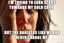 Finally had a first world problem this morning