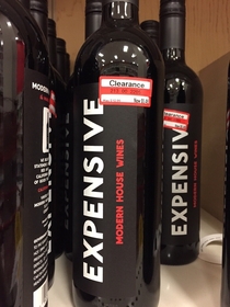 Finally I can afford the expensive wine