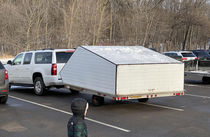 Finally saw a Tesla Cybertruck in the wild