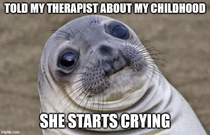 Finally saw a therapist