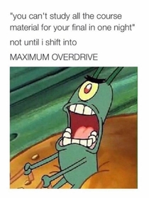 Finals Week