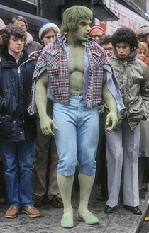 Find someone that looks at you like these guys look at the hulk ass