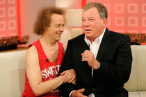 Find someone who looks at you like Richard Simmons looks at Captain Kirk