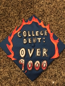 Finished making this graduation cap for my friend last night