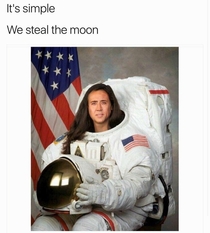 First Female Astronaut - Nicole Cage