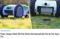 First it finds the poo Then it DETECTS the poo