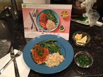 First night cooking with HelloFreshnot too bad