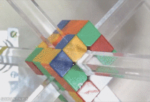 First robot to solve a Rubiks Cube in under a second