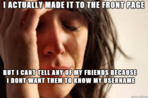 First World Reddit Problems