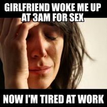First World Relationship Problems