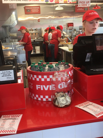 Five Girls at Five Guys