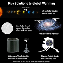 Five Solutions to Global Warming