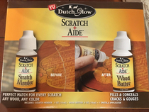 Fix your scratches easily by placing a bottle in front of them