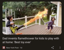 Flamethrower for kids