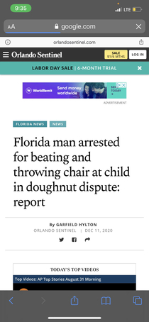 Florida man birthday edition