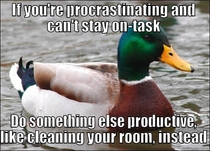 Followed this advice today Now I have a nice clean space to work in