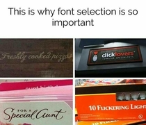 Font Choice