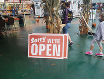 Food court with low self esteem