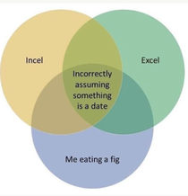 For a second I thought Excel was an Incel you dumped