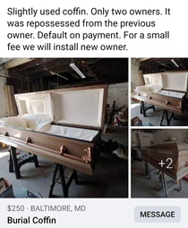 For a small fee we will install new owner