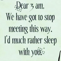 For all my fellow insomniacs out there