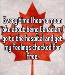 For my fellow Canadians
