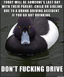 For real people Stay safe and dont drink and drive please