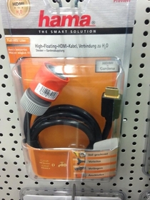 For the best streaming quality ever HDMI to garden hose