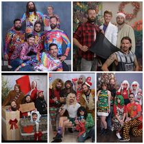 For the th year my friends and I got Christmas Photos taken at our local JCPenney