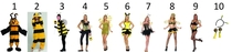 For womens Halloween costumes the bee scale
