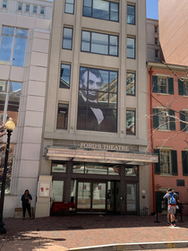 Fords Theater famous for its Lincoln headshots