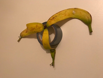 Forget taping a banana Id rather banana some tape to a wall
