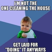 Forgot to tell my fiance that I paid my sister to clean the house She was so excited because she thought I did itsuccess kid or confession bear