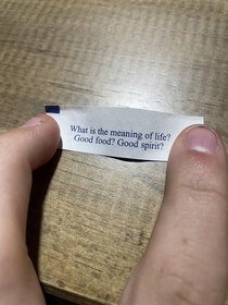 Fortune cookies have gone from giving fortunes to telling us what to do to asking us questions