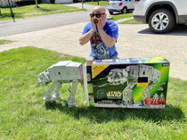 FortyThree-year-old me getting that AT-AT Ive been wanting since I was two