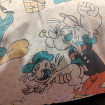 Found a  year old pillowcase from my childhood hmm