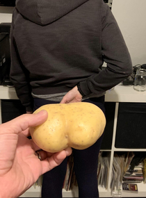 Found an interesting potato