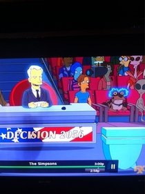 Found Hypnotoad in a Simpsons episode