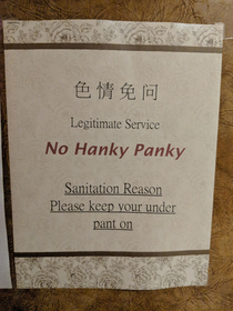 Found in a Chinatown massage parlor