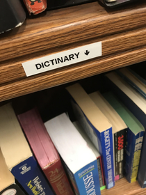 Found in the book section at a thrift store The irony