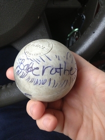 Found my sons autographed ball- seems legit