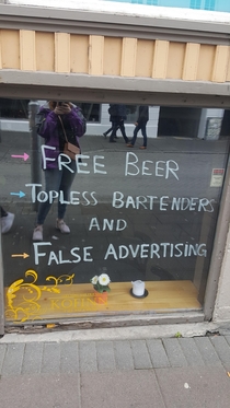 Found outside a bar in Iceland