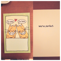 Found the perfect anniversary card