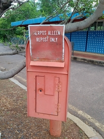 Found the rfunny postbox