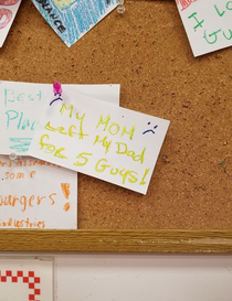 Found this at a five guys pinned up