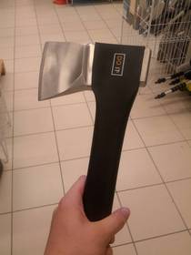 Found this axe in a local store what exactly is it trying to tell me