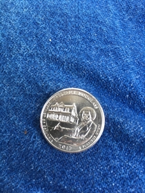 Found this Bob Ross quarter today