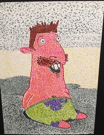 Found this gem in my local school art gallery