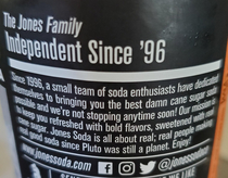 Found this gem on the back of my cream soda