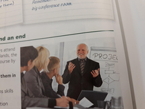 Found this guy in my english lesson book